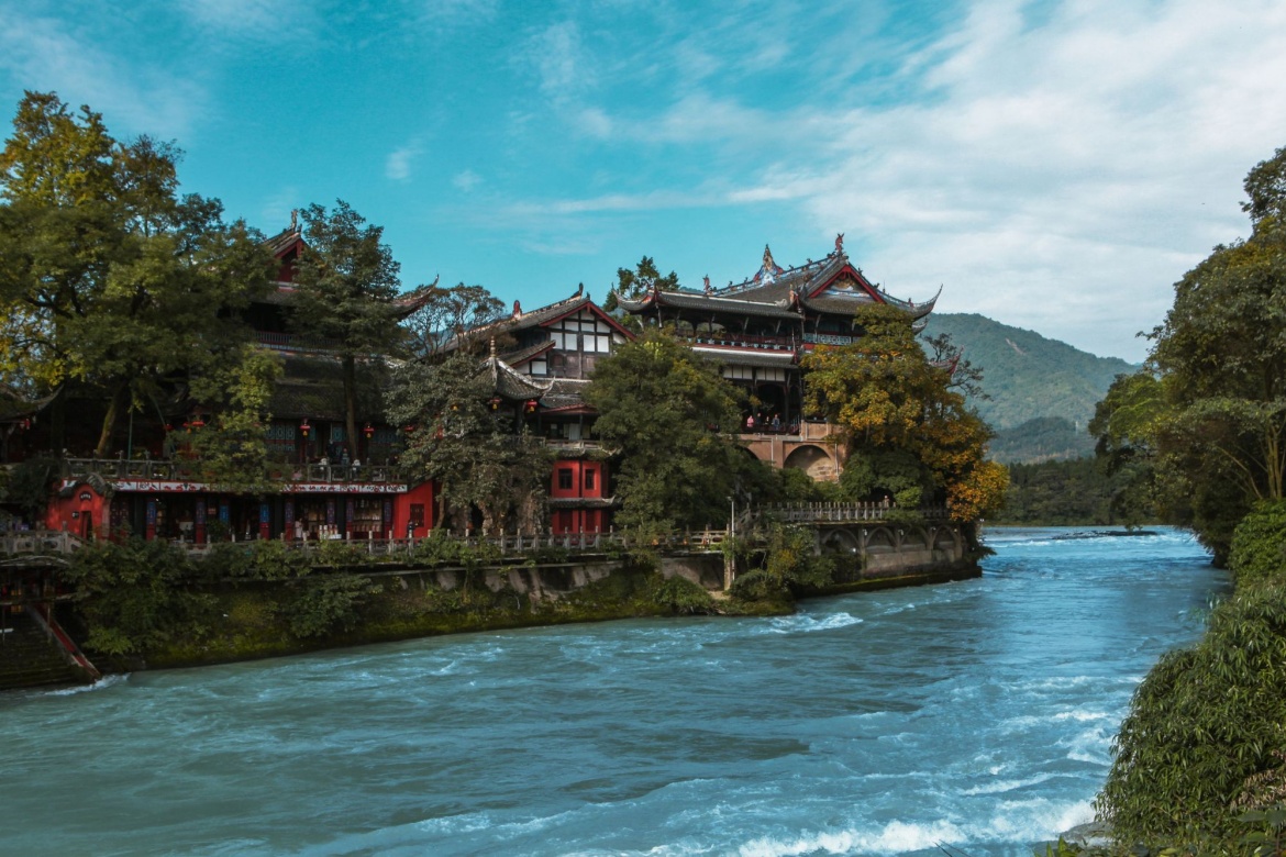 Qingcheng Mountain. Dujiangyan